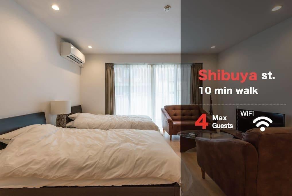 Shibuya Apartment Tw7 Τόκιο Εξωτερικό φωτογραφία